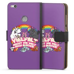 Sideflip mit langer Lasche schwarz