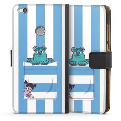 Sideflip mit langer Lasche schwarz