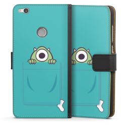 Sideflip mit langer Lasche schwarz