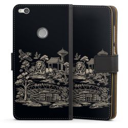 Sideflip mit langer Lasche schwarz