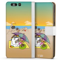 Sideflip mit Lasche weiß