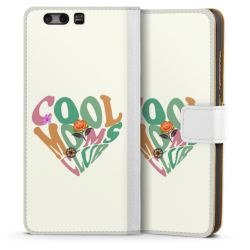 Sideflip Fodral med flap vit