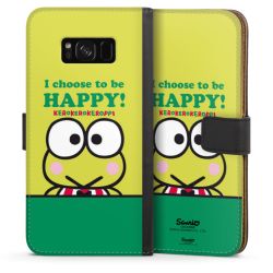 Sideflip mit langer Lasche schwarz