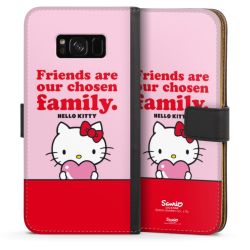 Sideflip mit langer Lasche schwarz