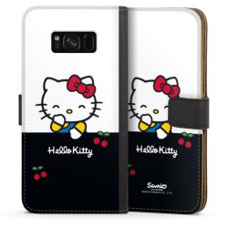 Sideflip mit langer Lasche schwarz