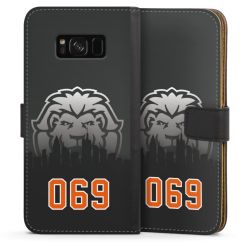 Sideflip mit langer Lasche schwarz