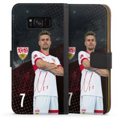 Sideflip mit langer Lasche schwarz