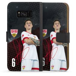 Sideflip mit langer Lasche schwarz