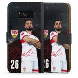 Sideflip mit langer Lasche schwarz