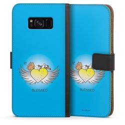 Sideflip mit langer Lasche schwarz