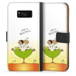 Sideflip mit langer Lasche schwarz