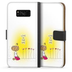 Sideflip mit langer Lasche schwarz