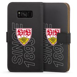 Sideflip mit langer Lasche schwarz