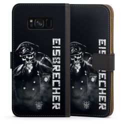 Sideflip mit langer Lasche schwarz