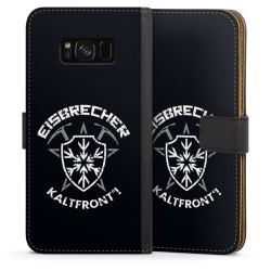 Sideflip mit langer Lasche schwarz