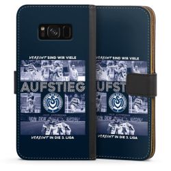 Sideflip mit langer Lasche schwarz