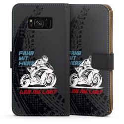 Sideflip mit langer Lasche schwarz