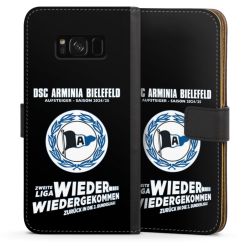 Sideflip mit langer Lasche schwarz