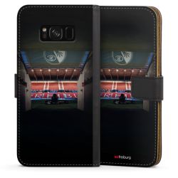 Sideflip mit langer Lasche schwarz