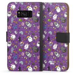 Sideflip mit langer Lasche schwarz