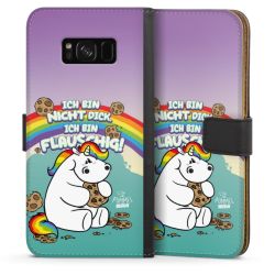 Sideflip mit langer Lasche schwarz