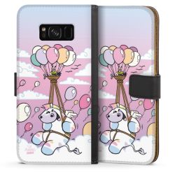 Sideflip mit langer Lasche schwarz