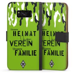 Sideflip mit langer Lasche schwarz