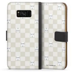 Sideflip mit langer Lasche schwarz