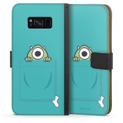 Sideflip mit langer Lasche schwarz