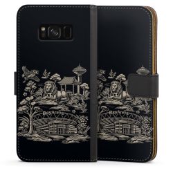 Sideflip mit langer Lasche schwarz