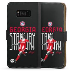 Sideflip mit langer Lasche schwarz