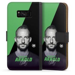 Sideflip mit langer Lasche schwarz