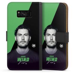 Sideflip mit langer Lasche schwarz