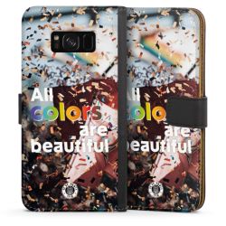 Sideflip mit langer Lasche schwarz