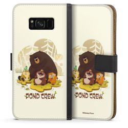 Sideflip mit langer Lasche schwarz