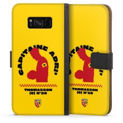 Sideflip mit langer Lasche schwarz