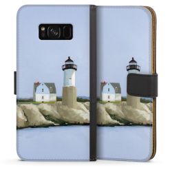 Sideflip mit langer Lasche schwarz