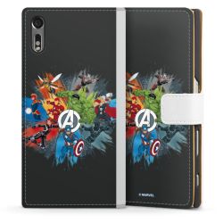 Sideflip Fodral med flap vit