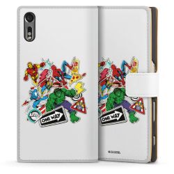 Sideflip Fodral med flap vit