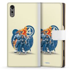 Sideflip Fodral med flap vit