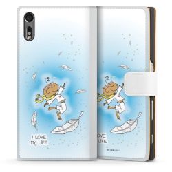 Sideflip mit Lasche weiß