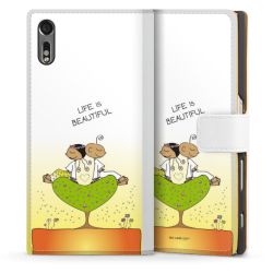 Sideflip mit Lasche weiß