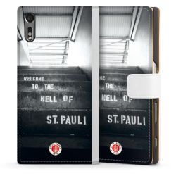 Sideflip mit Lasche weiß