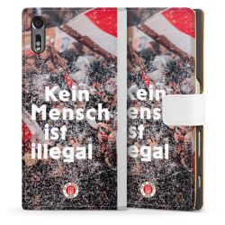 Sideflip mit Lasche weiß