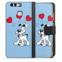 Sideflip mit langer Lasche schwarz