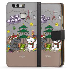 Sideflip mit langer Lasche schwarz