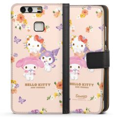 Sideflip mit langer Lasche schwarz