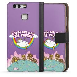 Sideflip mit langer Lasche schwarz