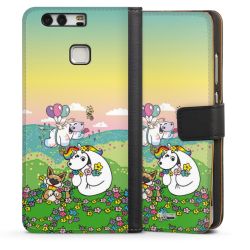 Sideflip mit langer Lasche schwarz