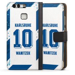 Sideflip mit langer Lasche schwarz